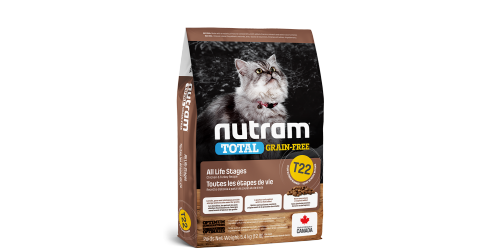 Nutram chat sans grain dinde/poulet T22 5.4kg